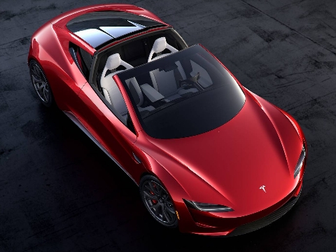 Tesla Roadster 2020, above the best super cars