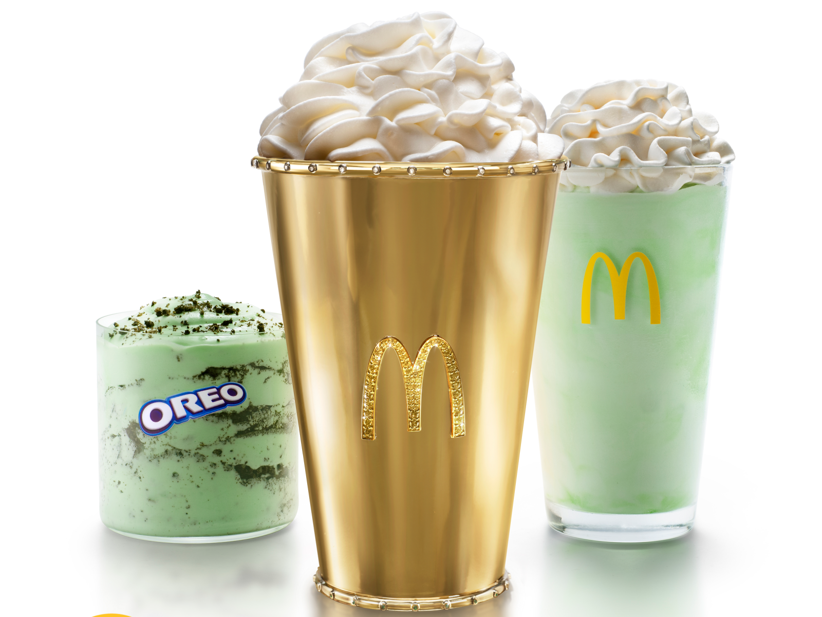 McDonald's is auctioning off 18k gold Shamrock Shake cup worth nearly $100,000 to celebrate the Shamrock Shake's 50th anniversary