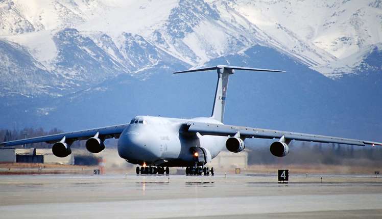 Lockheed C-5 Galaxy is a strategic airlifter