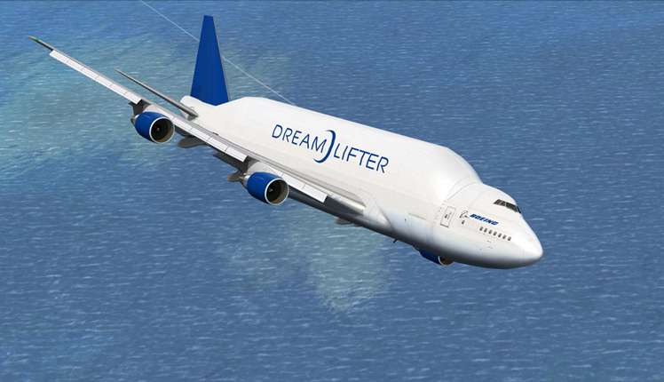 The Dreamlifter is among the largest Boeing crafts