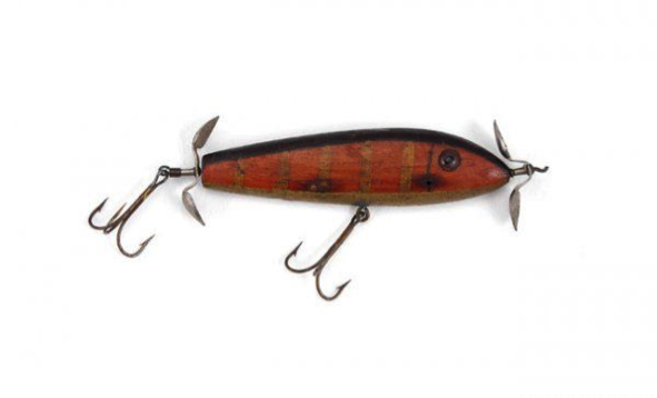 expensive antique pieces of fishing lures