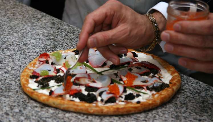 The Nino’s Bellissima Pizza is the most expensive pizza in the world.
