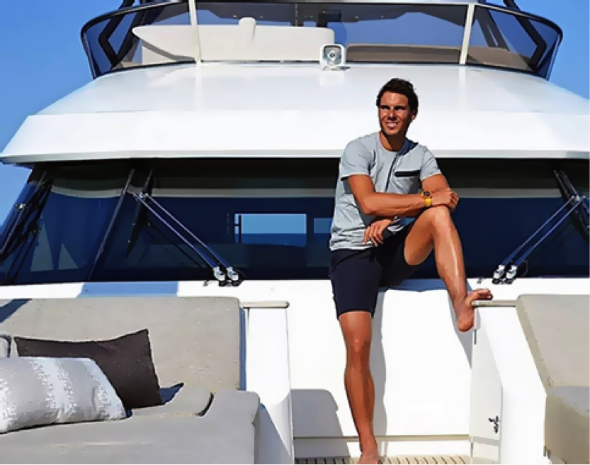 Spanish Tennis Star Rafael Nadal